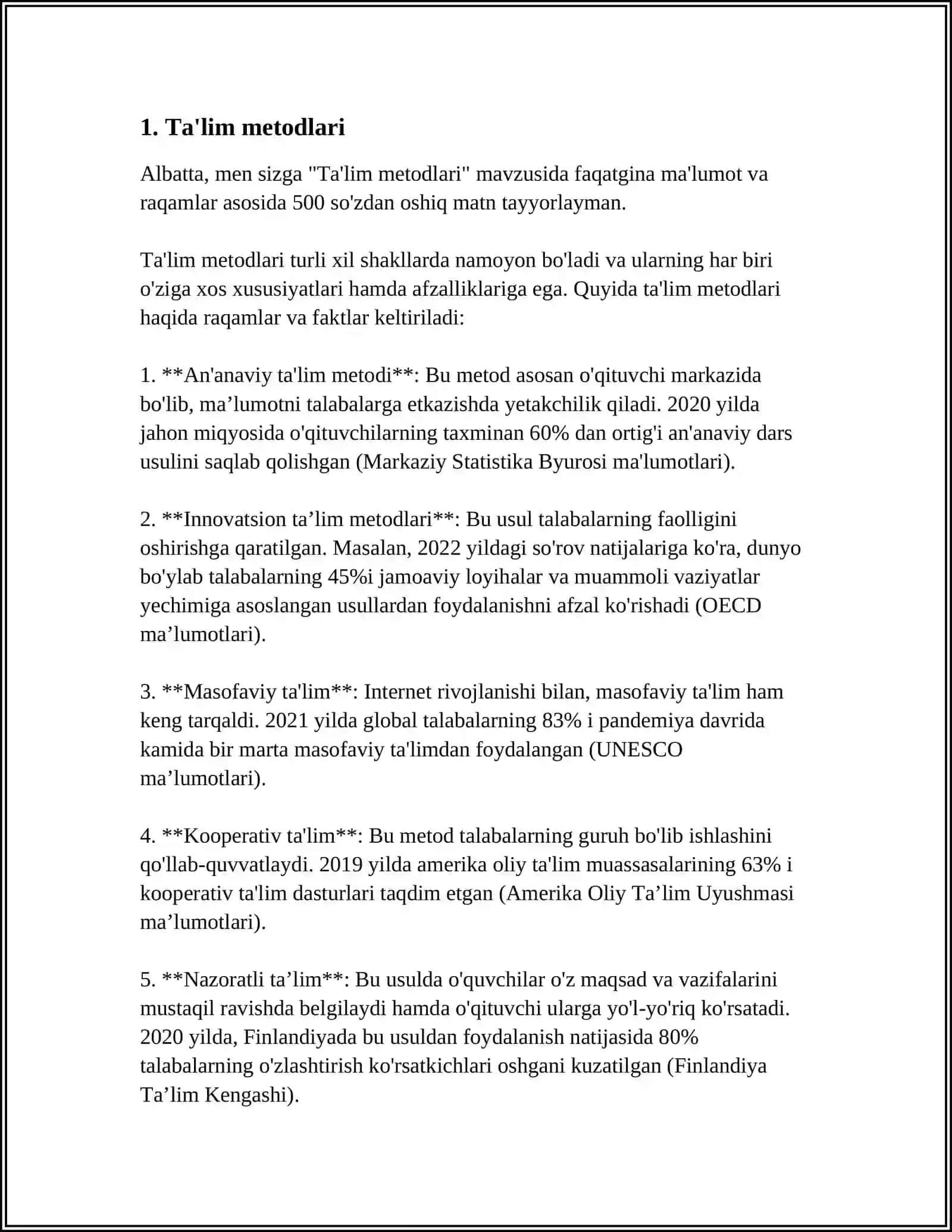 PEDAGOGIKA NIMANI OʻRGANADI 3