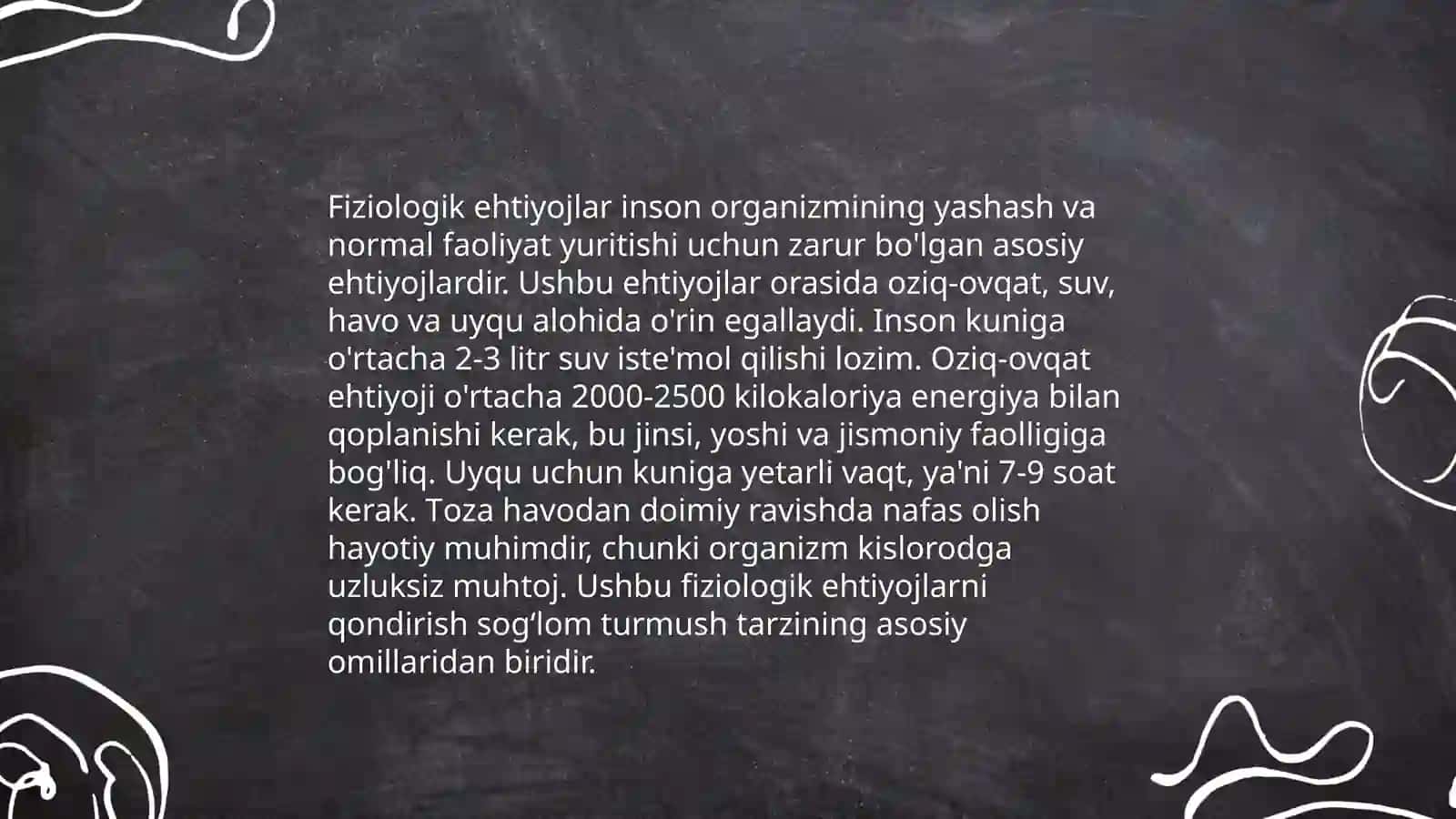 Ehtiyojlarning klassifikatsiyasi 3