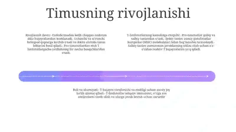 Timusdagi T Limfositlarning Yetilish Jarayoni 3