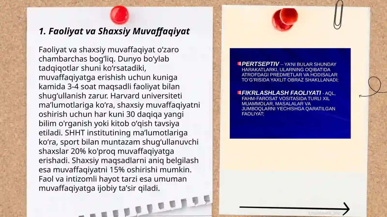 Faoliyat va Motivatsiya 3