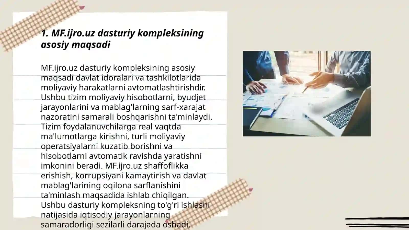 MF.ijro.uz dasturiy kompleksi, va uning ishlash tartibi 3