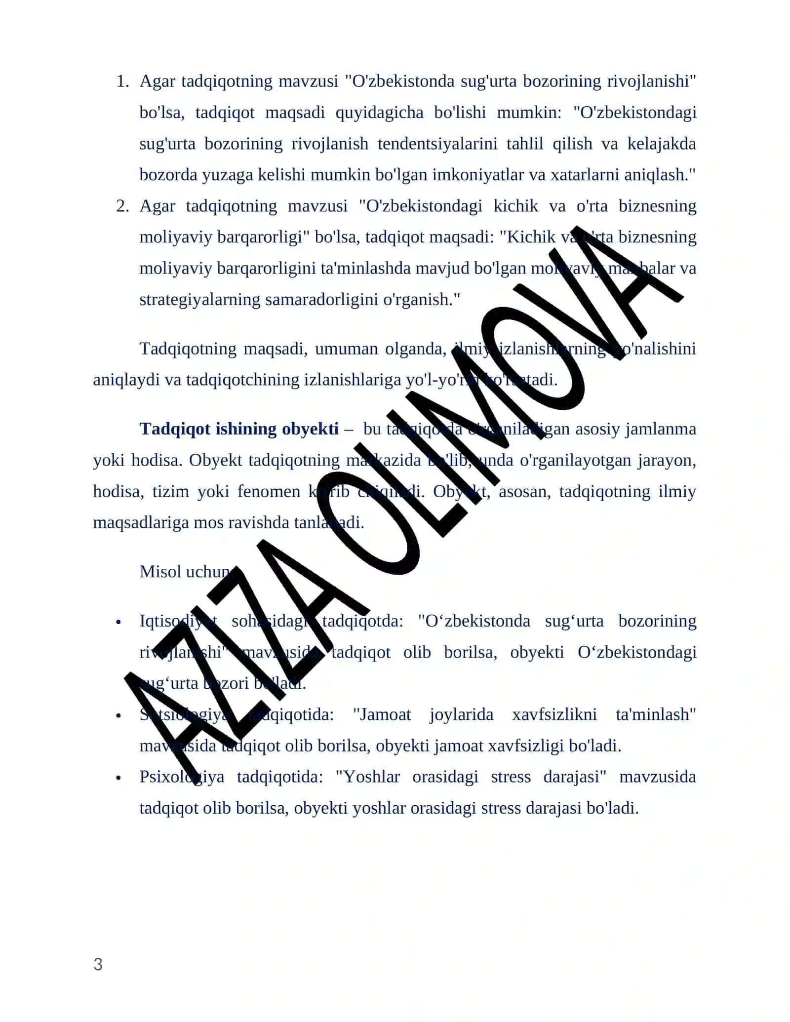 Sugʻurta bozorining rivojlanishi 3