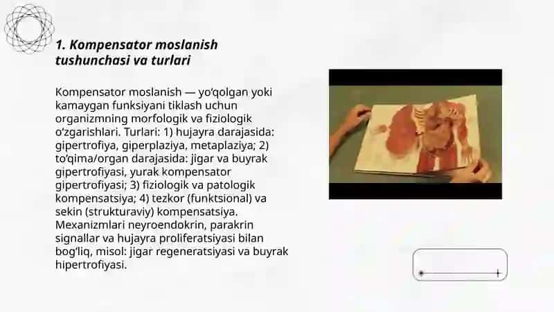 Kompensator moslanish jarayonlari 3