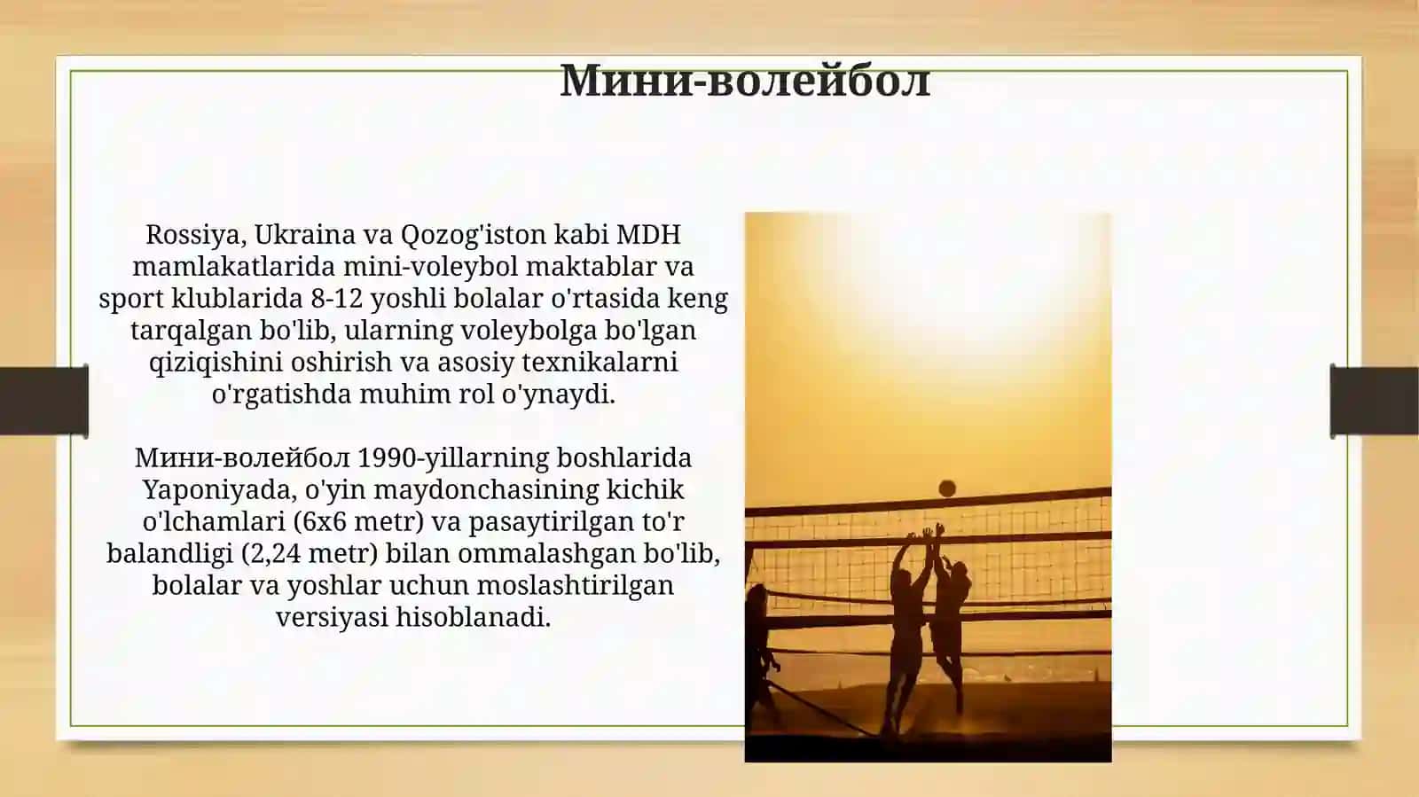 Мини-волейбол 3