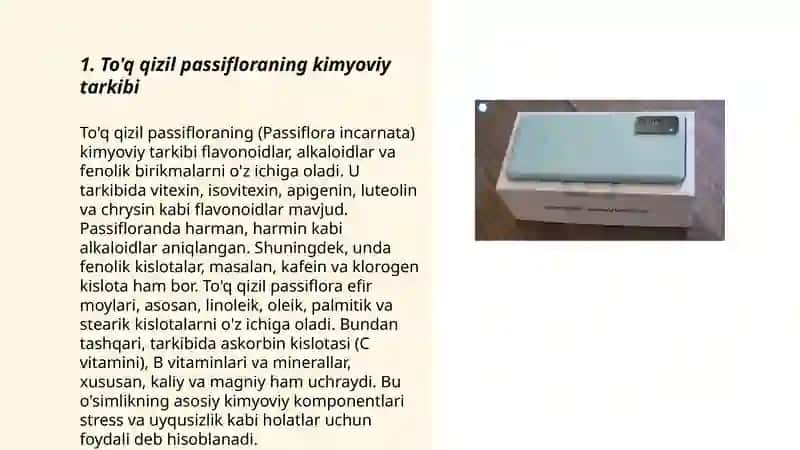Tuq qizil passiflora va arslonquyruq 3