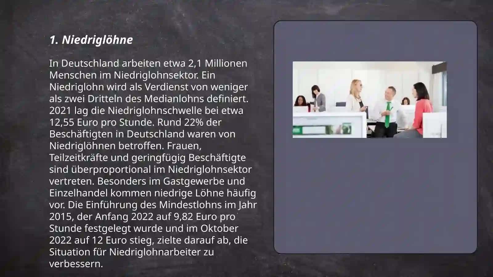Schlechte Arbeitsbedingungen 3