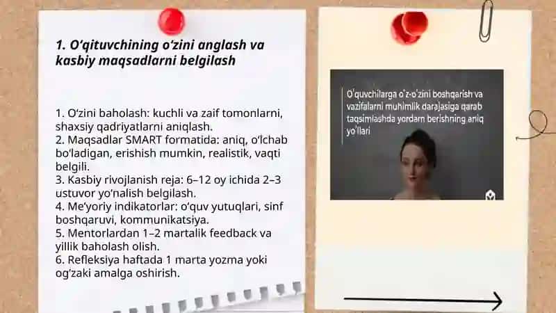 Oʻzimizdan boshlaymiz: oʻqituvchilarga tavsiyalar 3