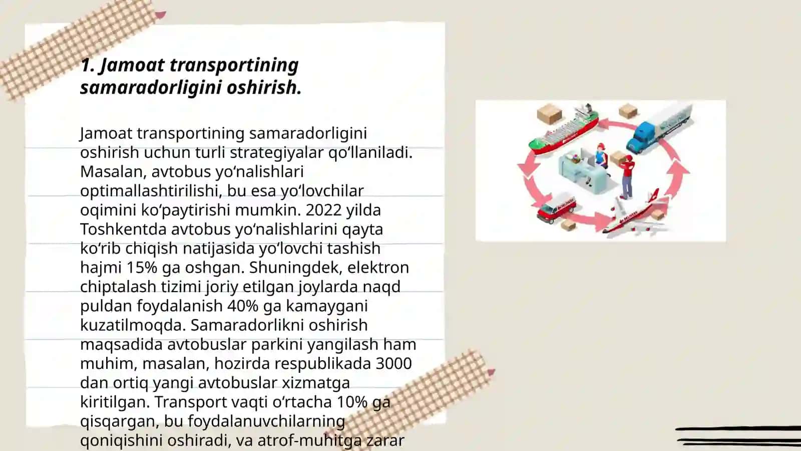 Transportation mavzusida problem sollution 3