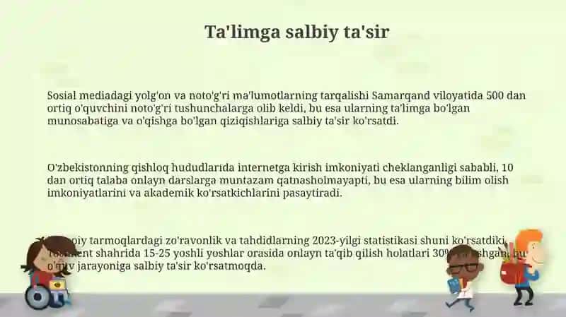 Ijtimoiy mediada tahdid va xavf xatarkar 3
