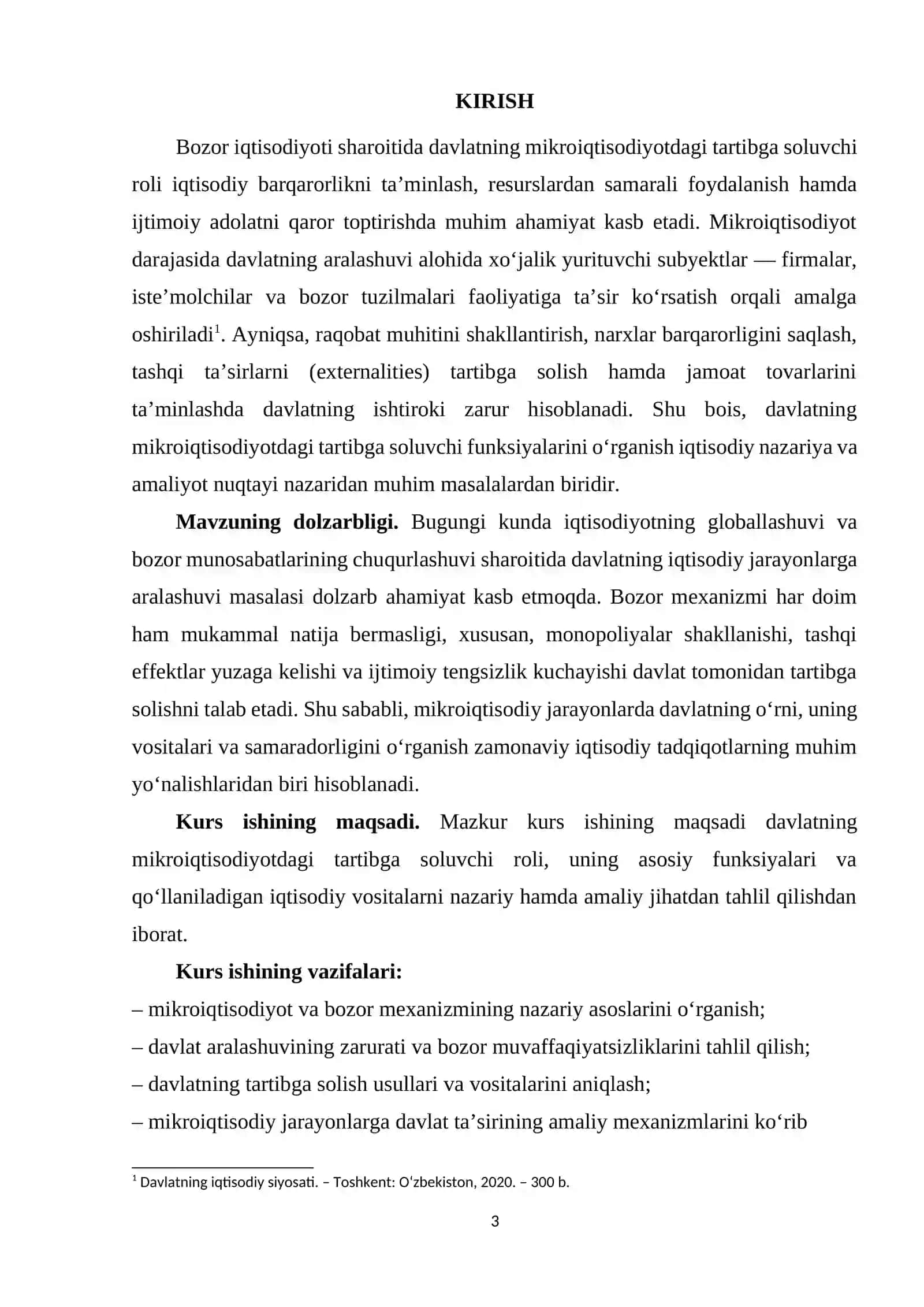 Davlatning mikroiqtisodiyotdagi tartibga soluvchi roli 3