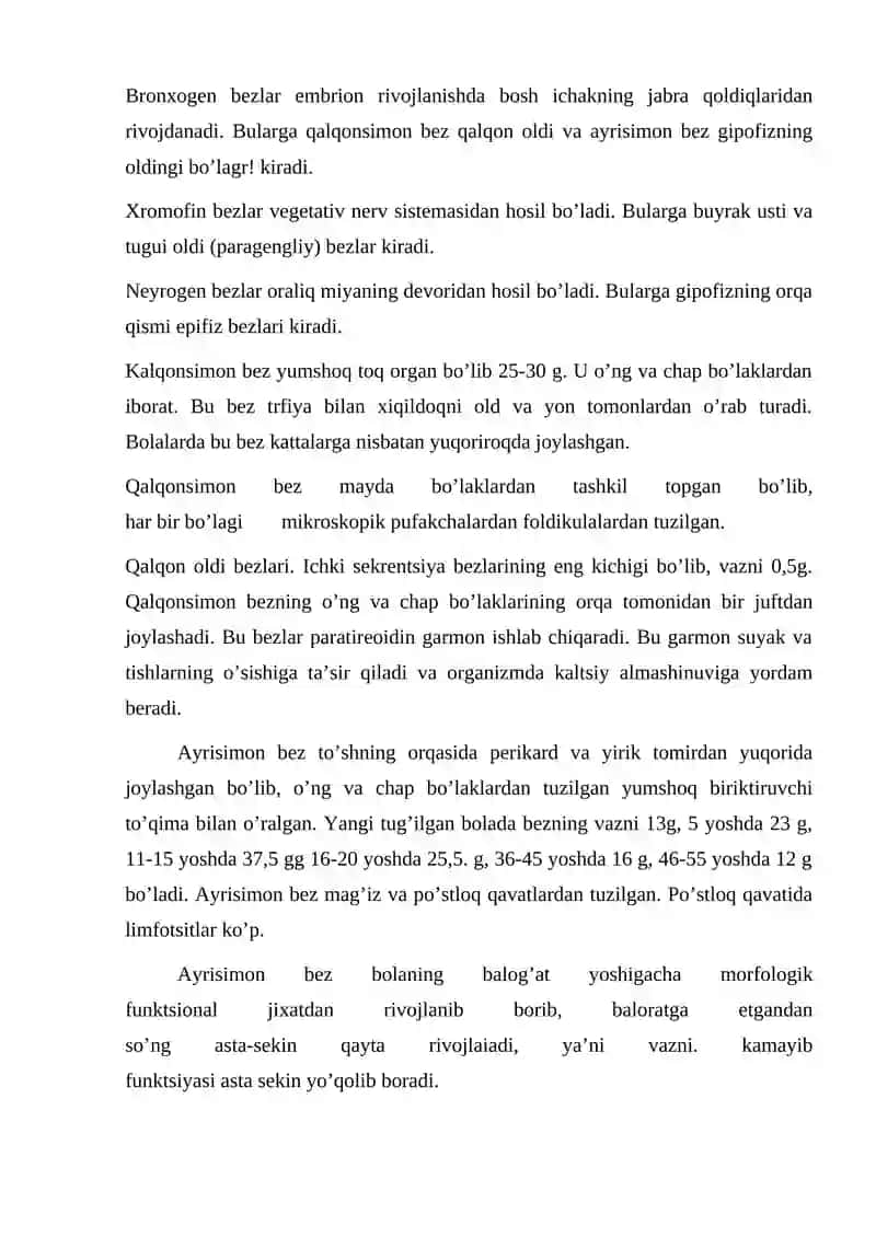 Ichki sekretsiya bezlari 3