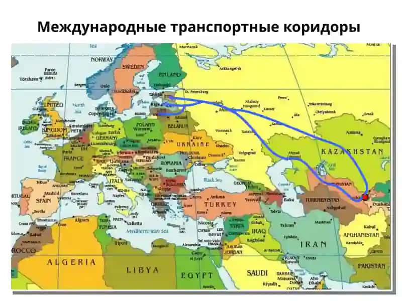 Международные транспортные коридоры 3