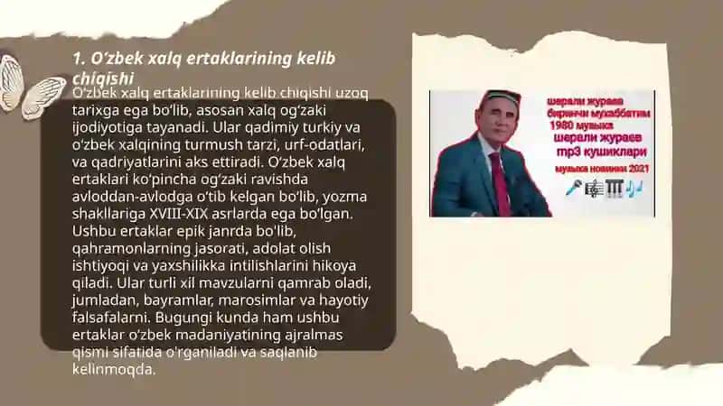 Oʻzbek xalq ertaklarining oʻrganilishi 3