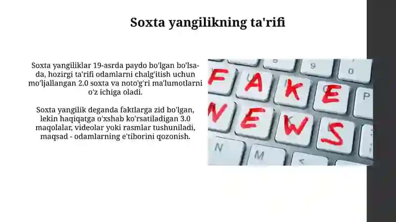 Soxta yangiliklar fenomeni: tarixi va taraqqiyoti 3