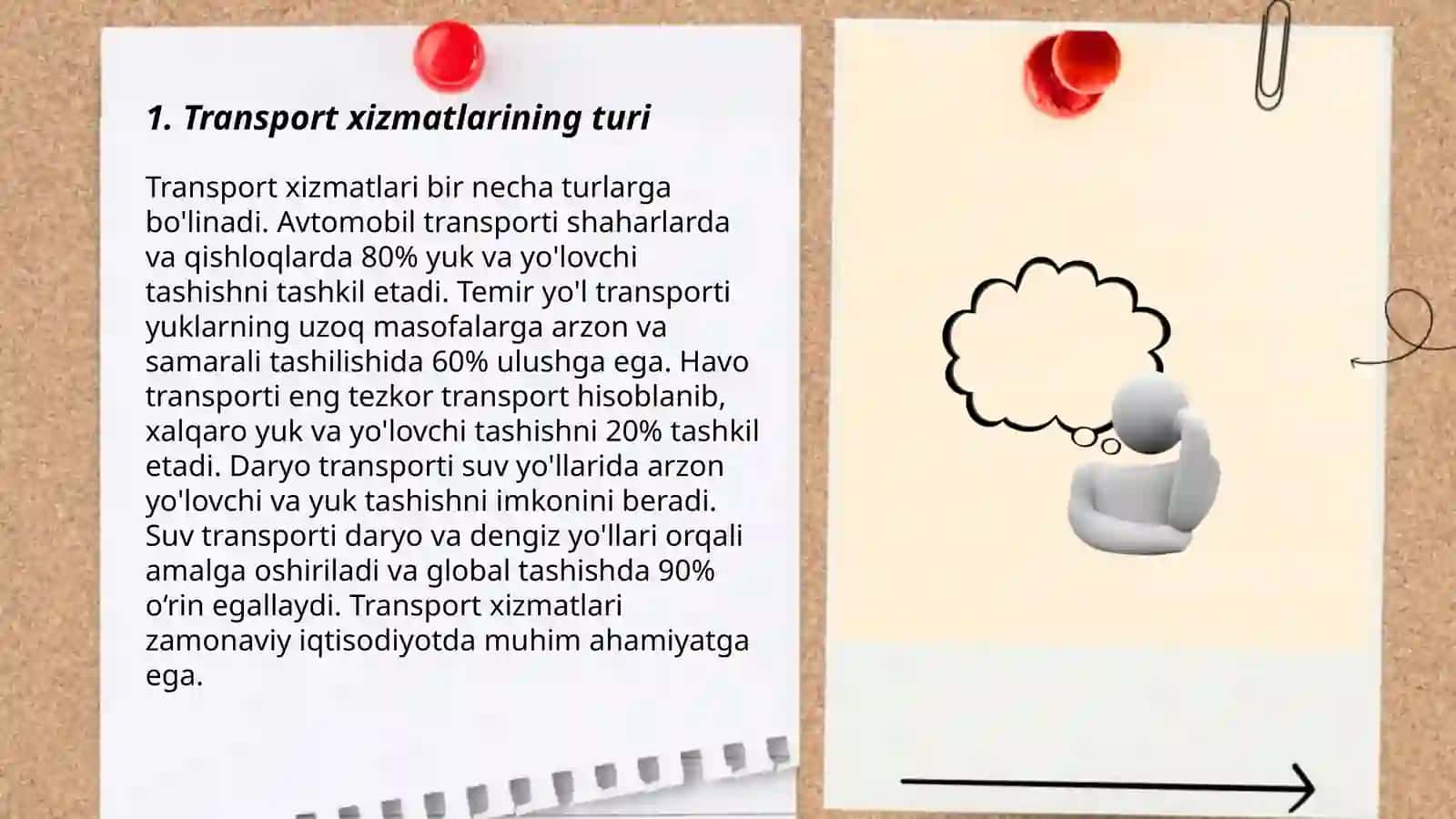 Turizm sohasida transport xizmatlari 3