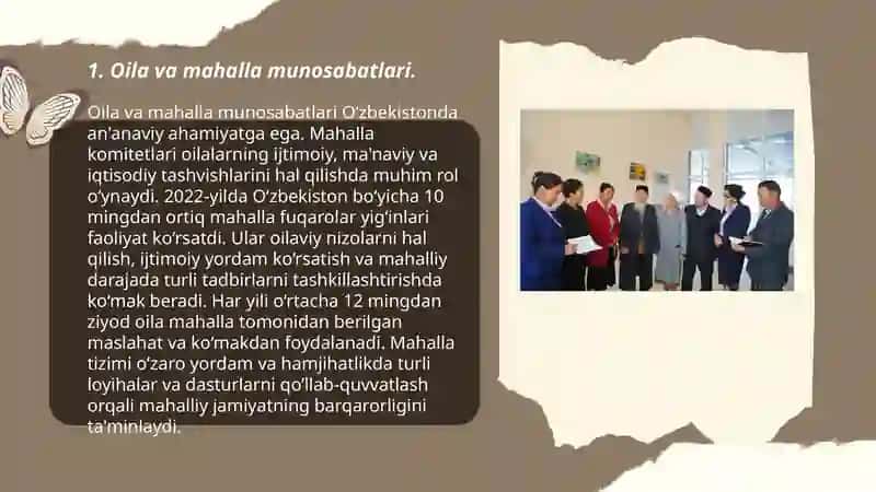 Oila va mahalla munosabatlari 3