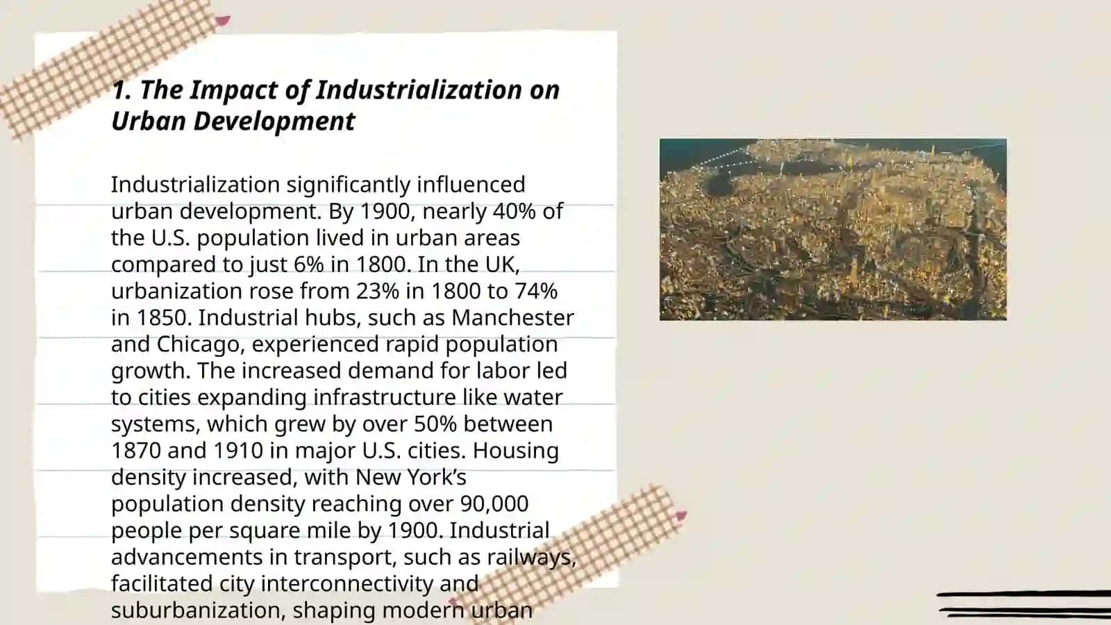 Changing cities. The history of a city 3