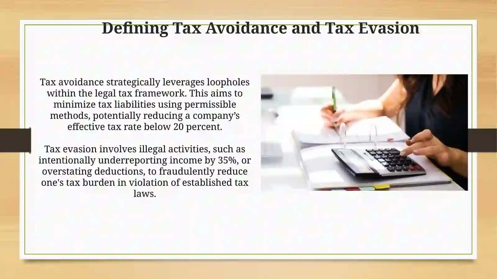 Tax avoidancevsEvasion 3