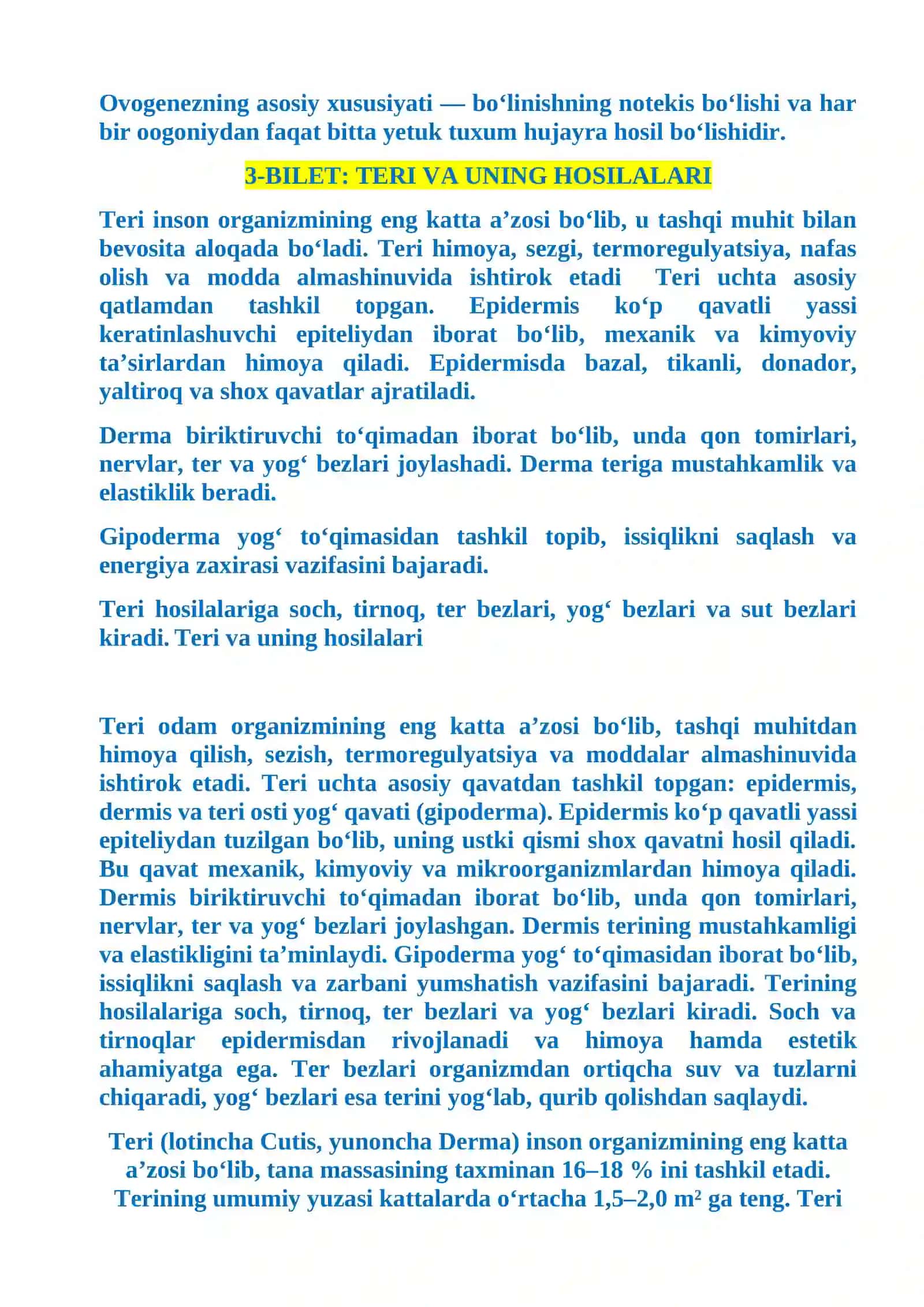 Nefron Turlari Va Qismlari 3