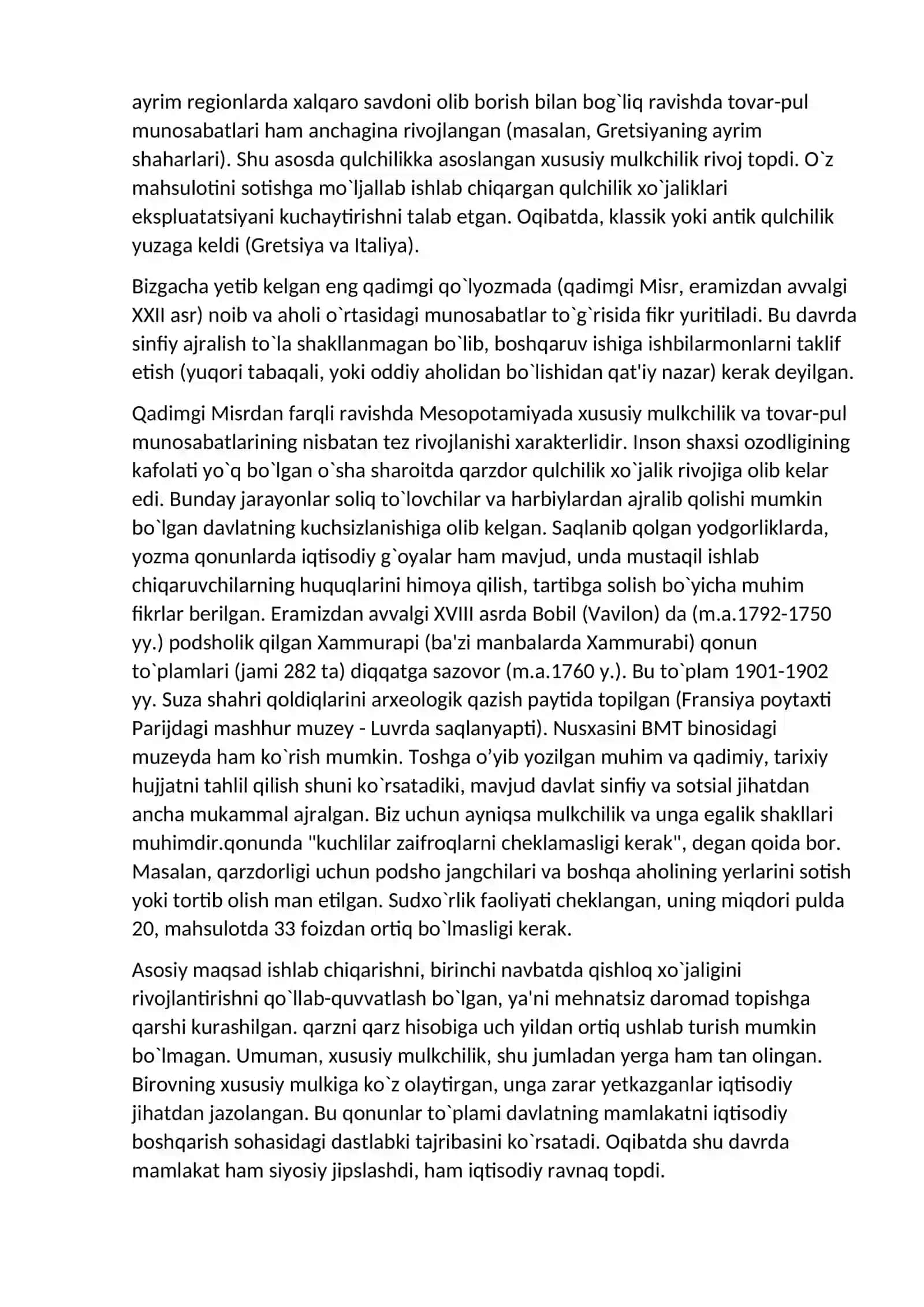 Qadimgi dunyo iqtisodiy g'oyalari 3