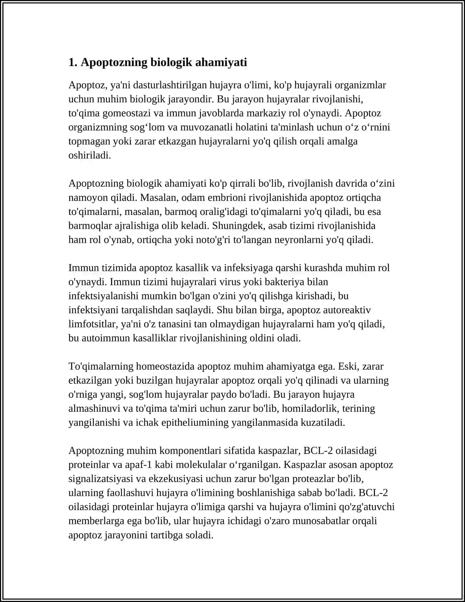 APOPTOZ MEXANIZMLARI 3
