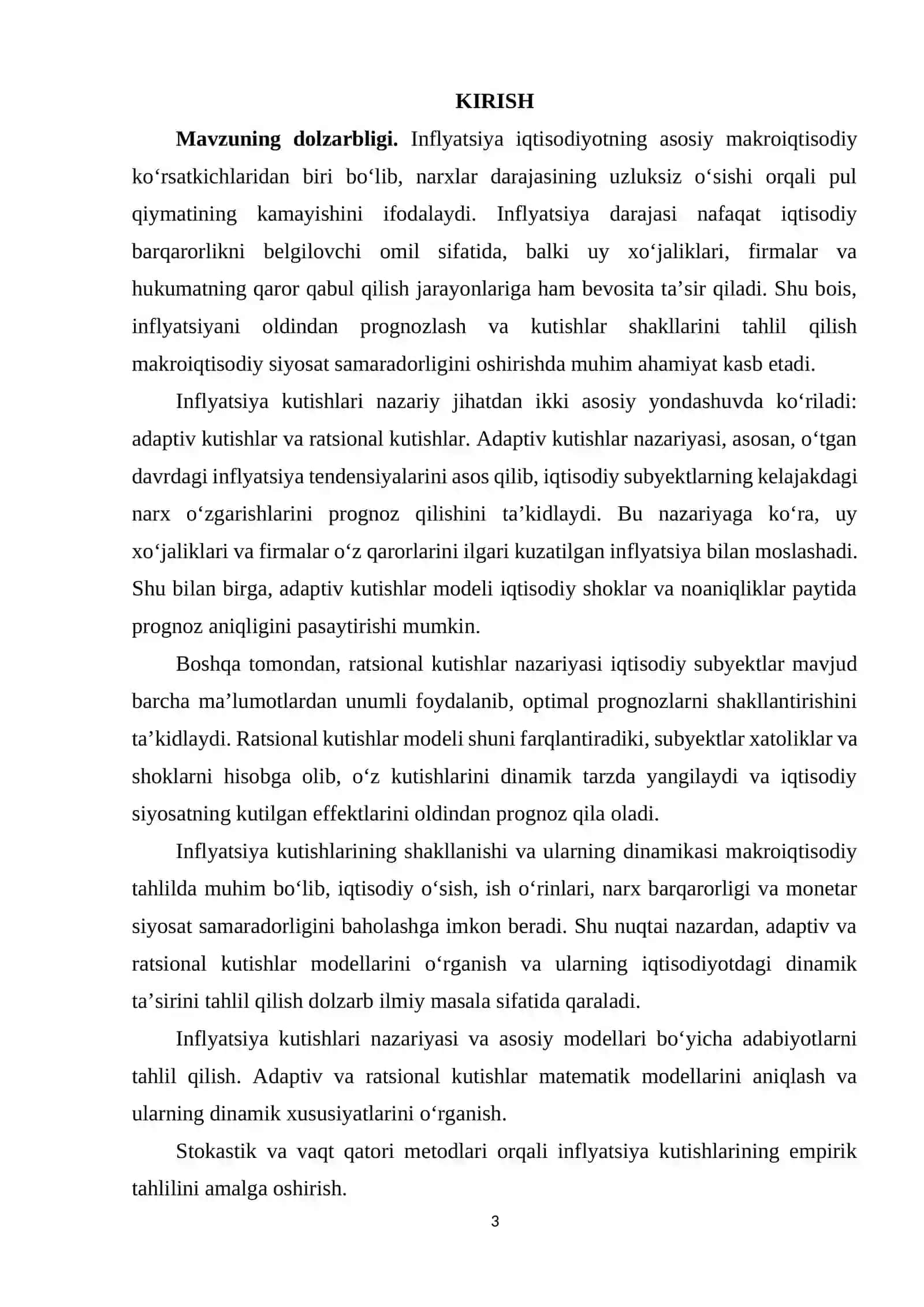 INFLYATSIYA KUTISHLARINING ADAPTIV VA RATSIONAL SHAKLLARI DINAMIKASI 3