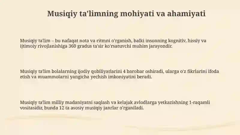 Musiqiy ta'lim 3