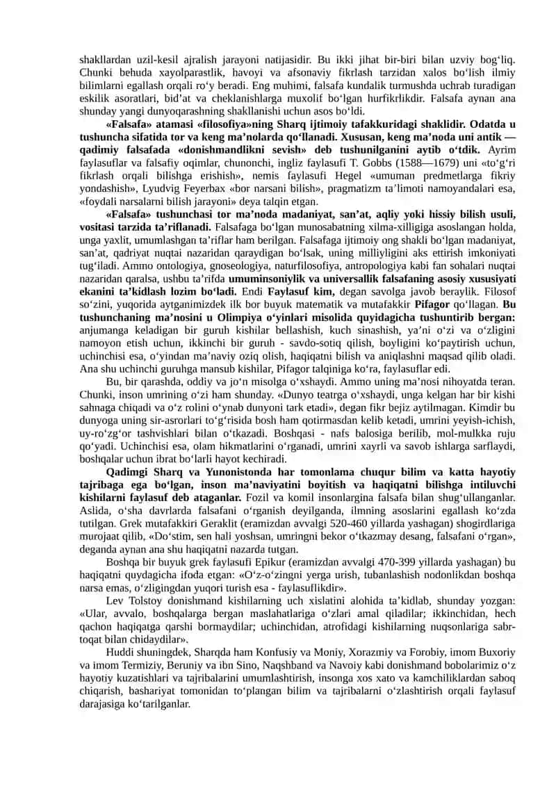 Falsafa va uning jamiyat hayotidagi roli 3