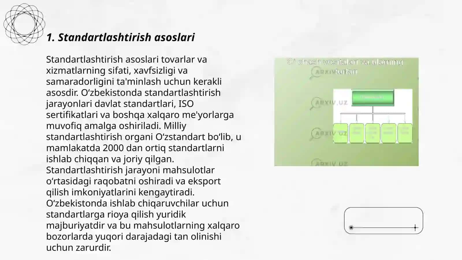 Standartlashtirish usullarini oʻrganish 3