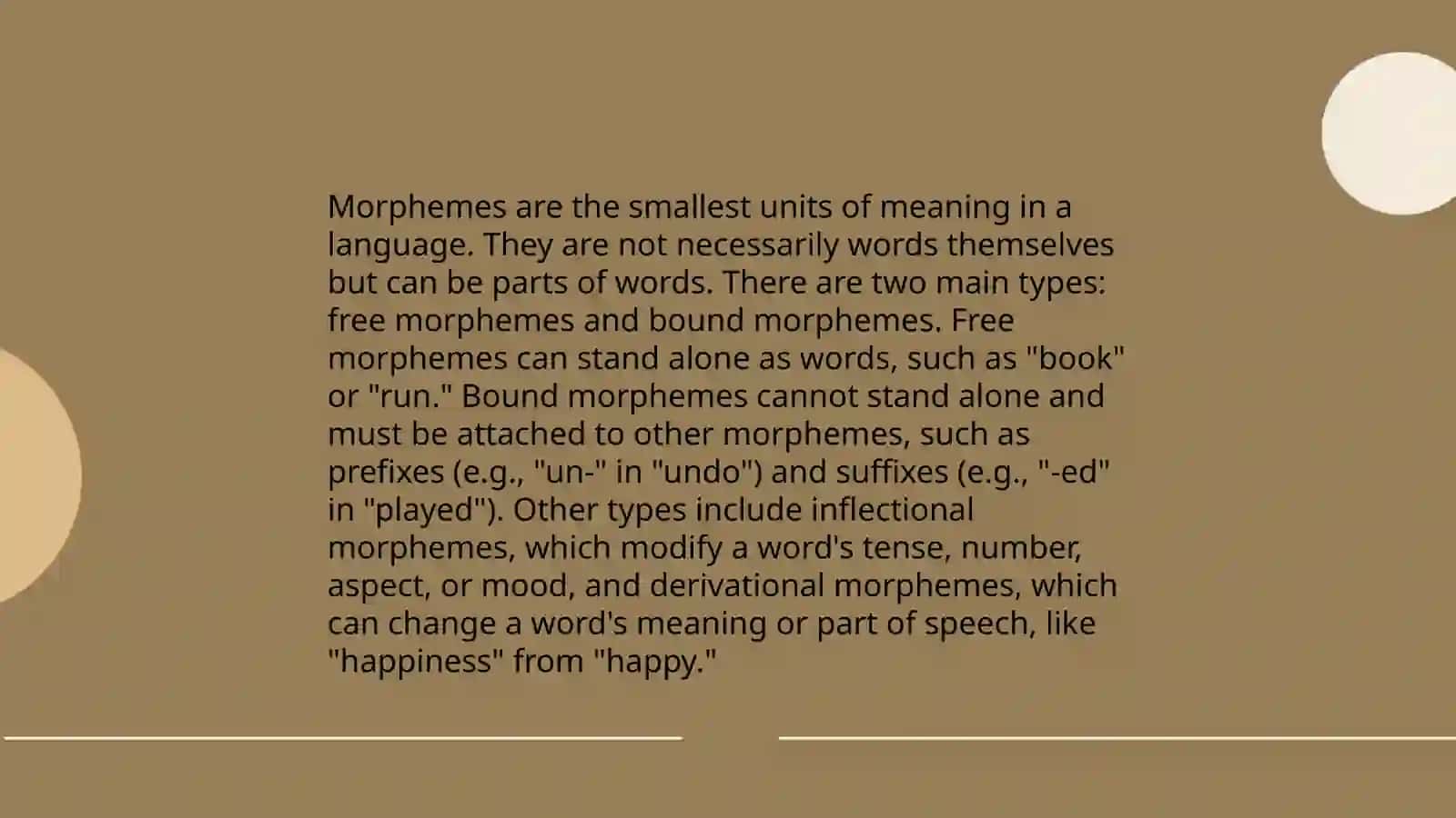 The Morphemic Structure of the English Language 3
