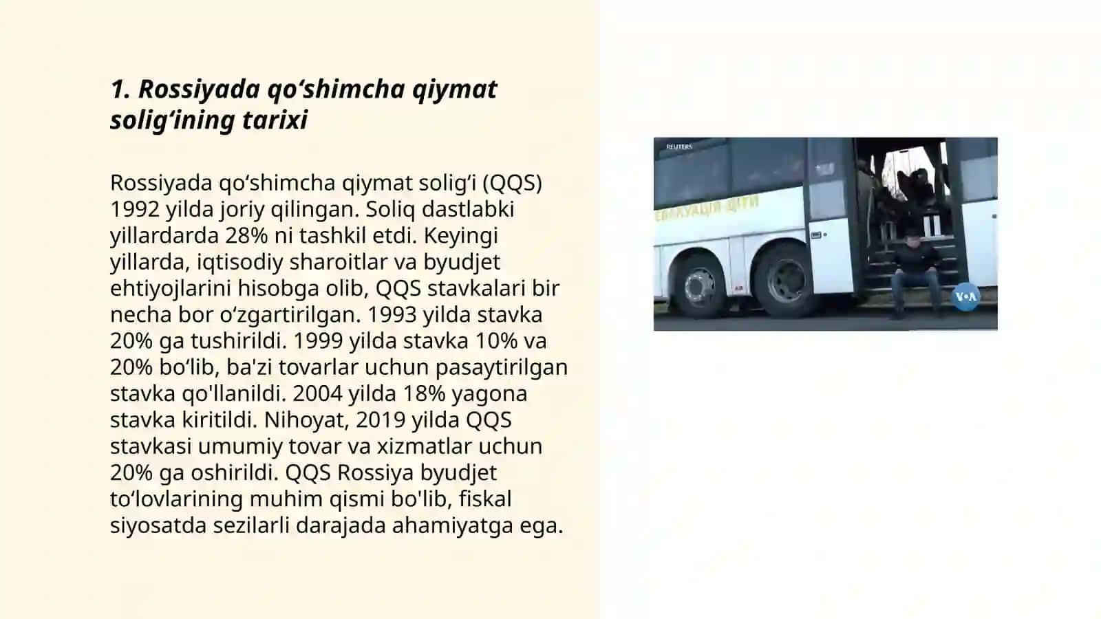 Rossiyada qo'shimcha qiymat solig'i 3