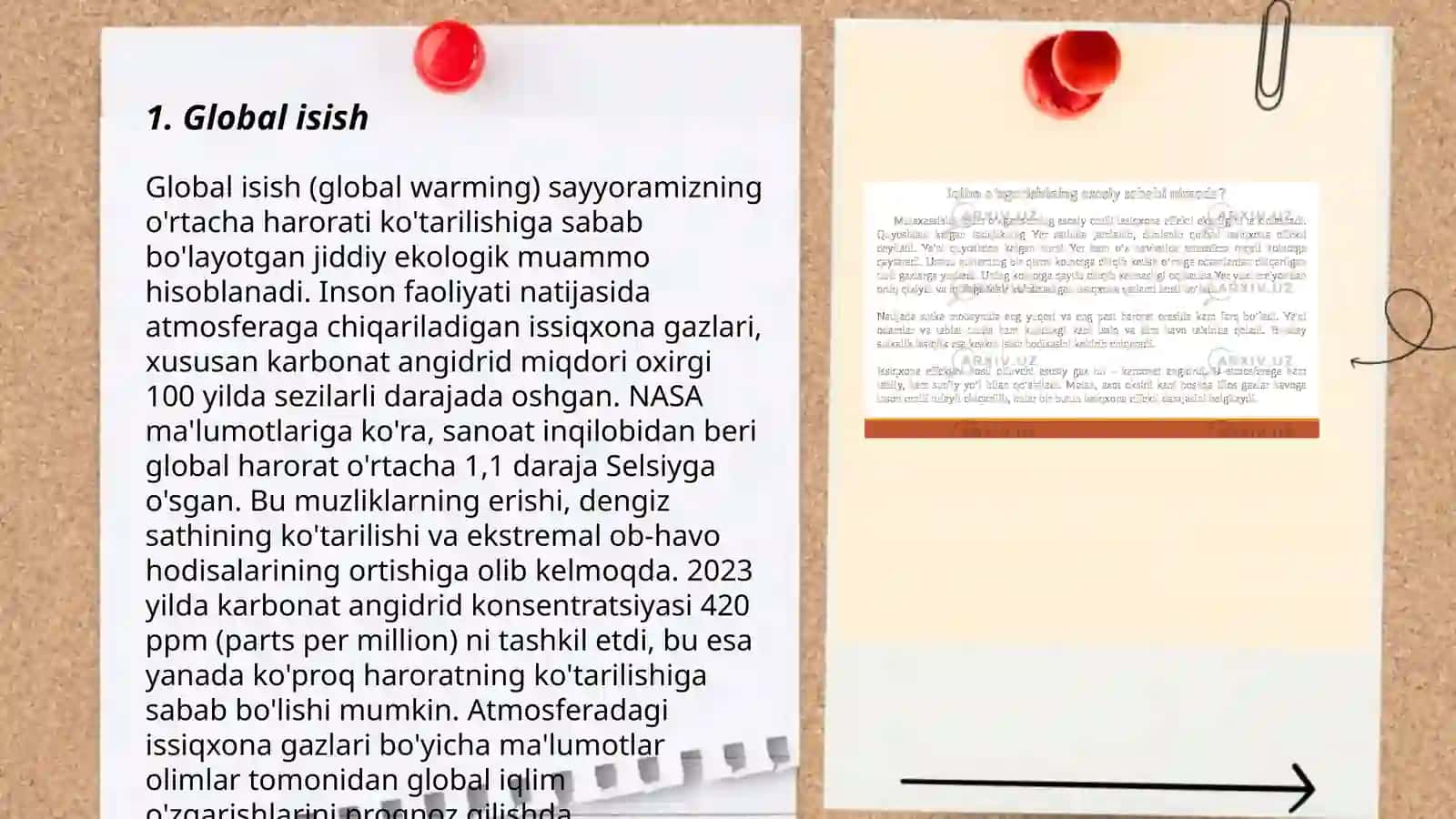 Iqlim o'zgarishi oqibatlari 3