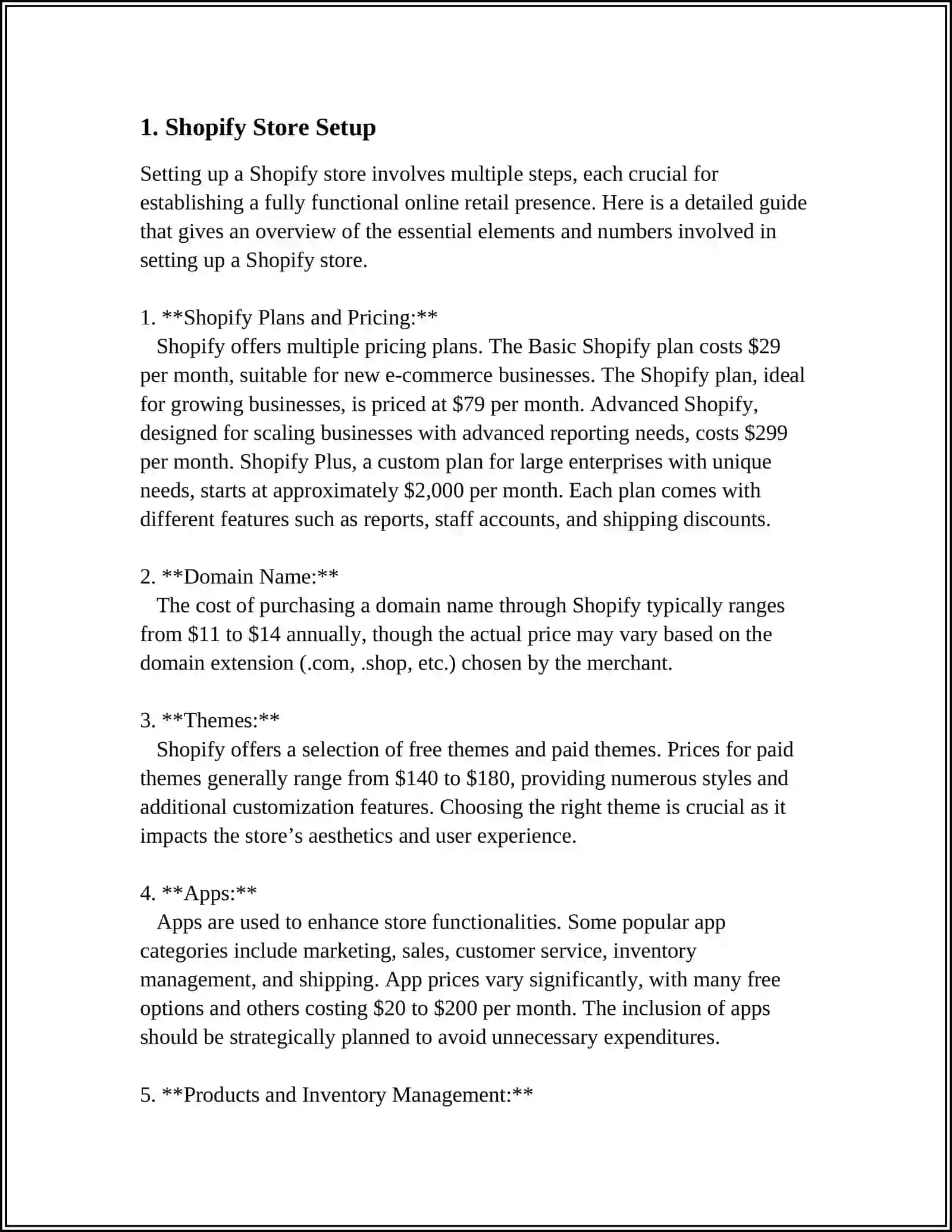 SHOPIFY 3