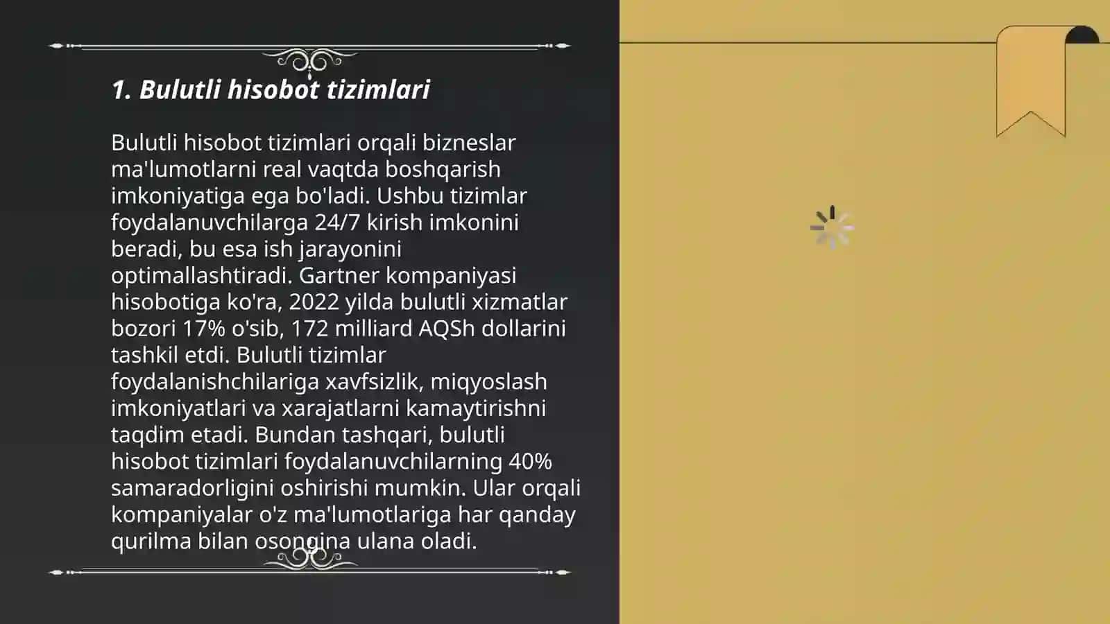 Bulutli hisobot tizimlari 3
