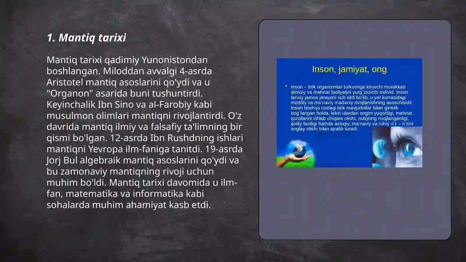 Mantiq tushunchasi 3