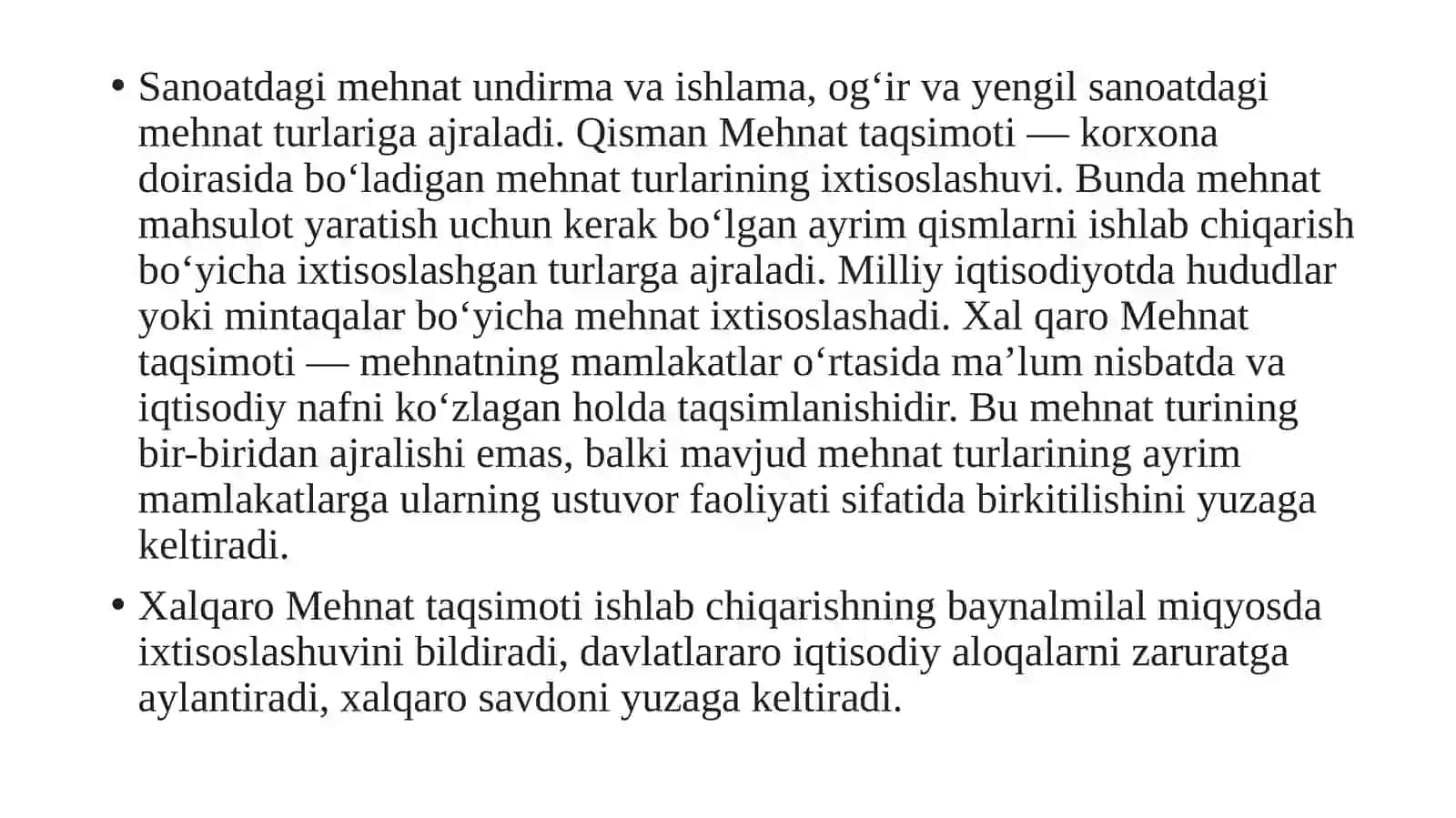 Mehnat sotsiologiyasining predmeti 3