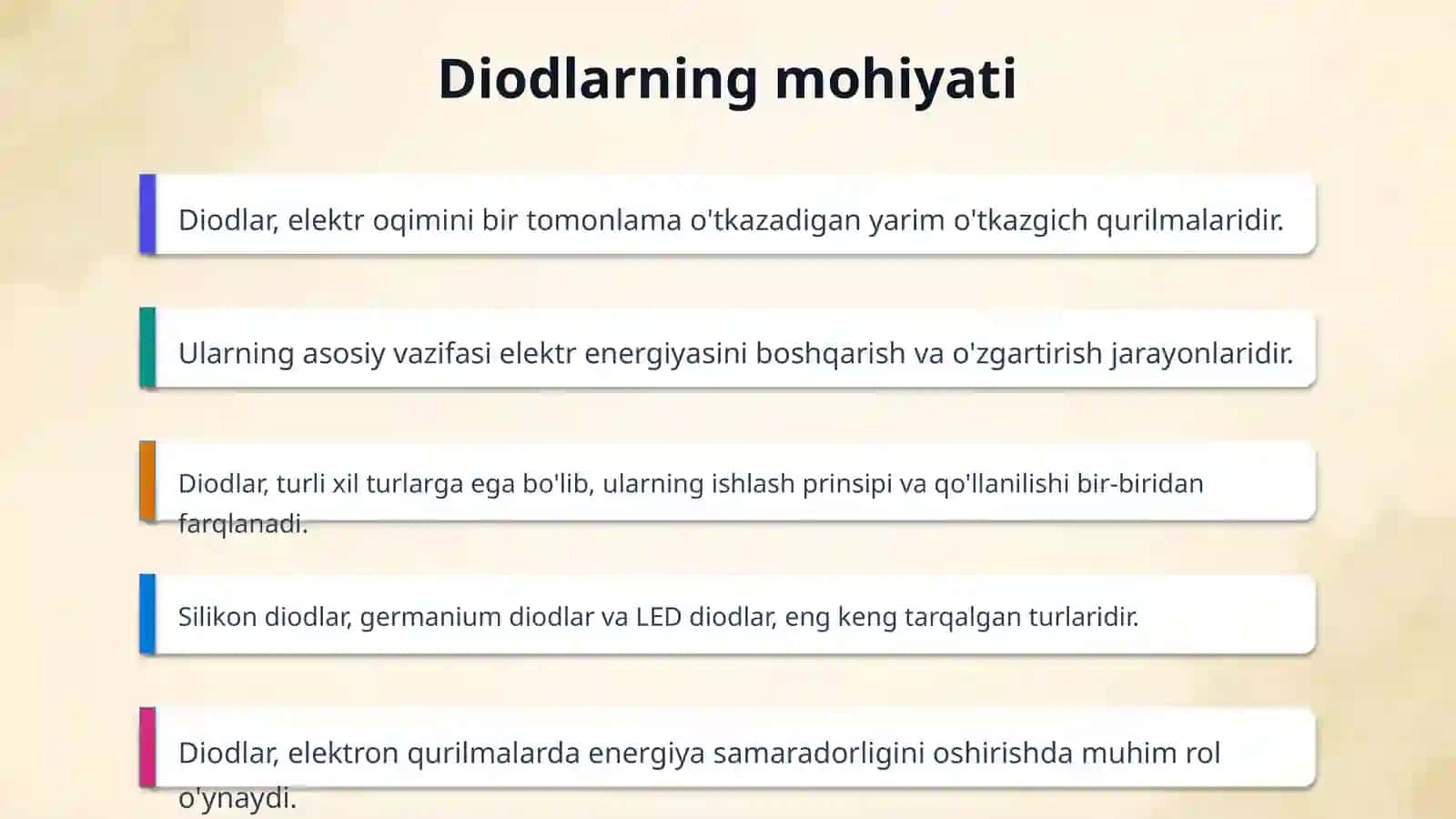 Diodlar turlari 3