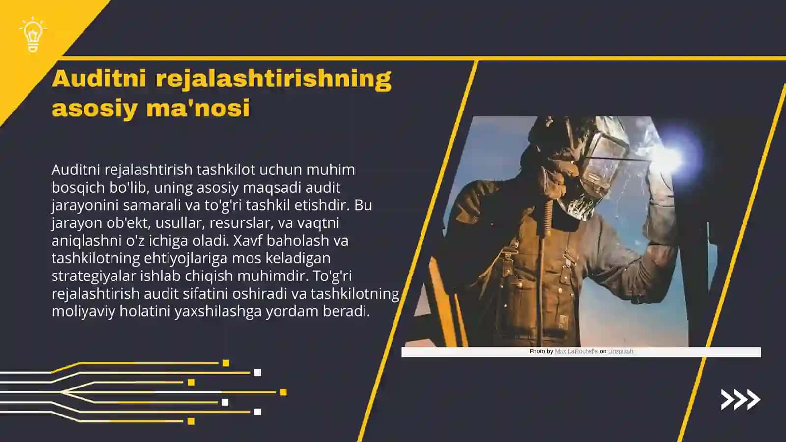 Auditni rejalashtirish 3