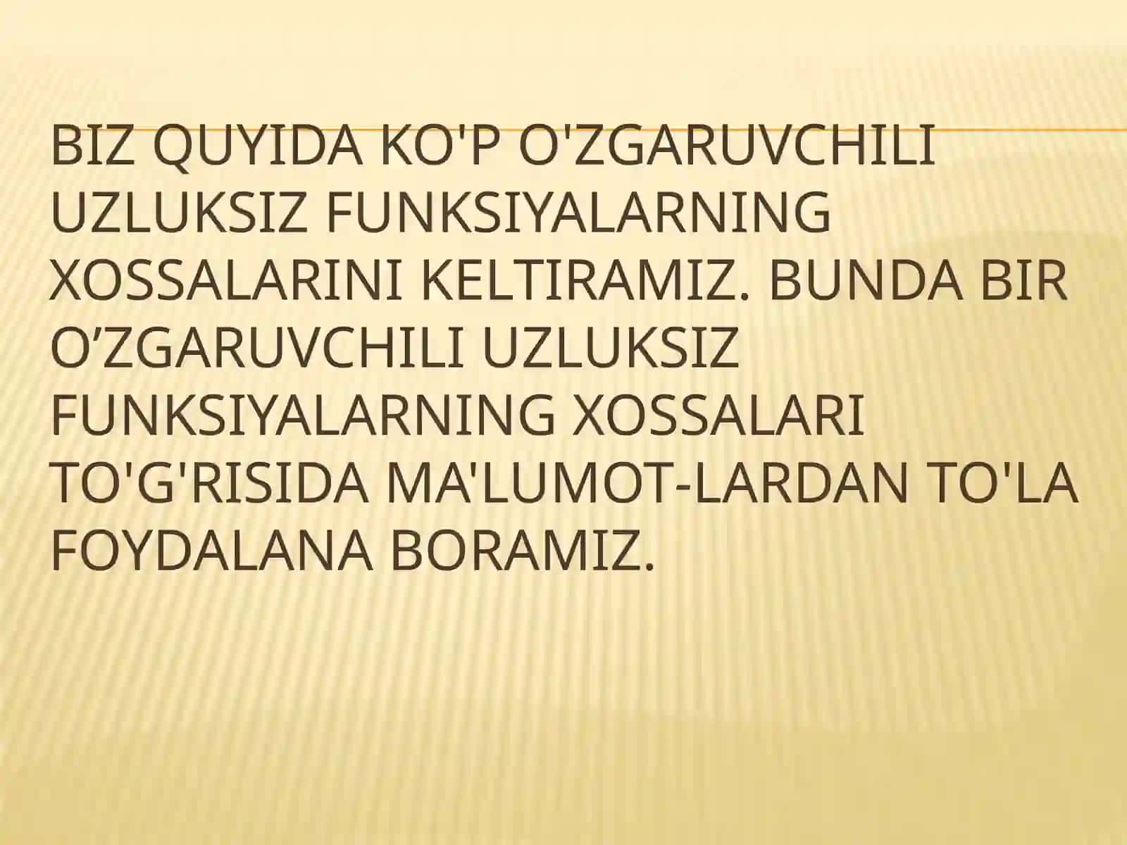 Mustaqilizatsiyadagi matematika 3