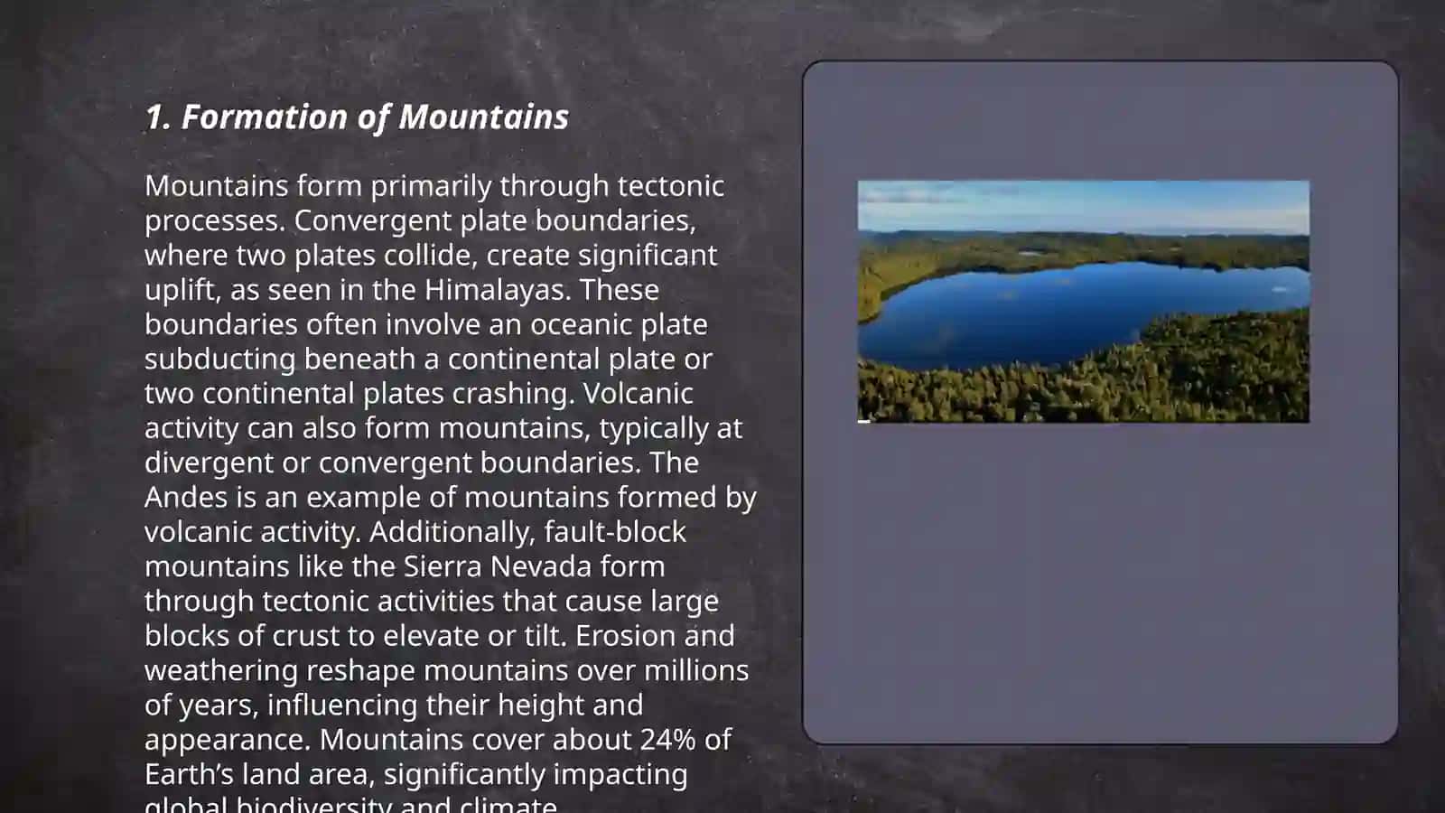 Geography of Mountains, Rivers, Seas, Lakes and Oceans 3