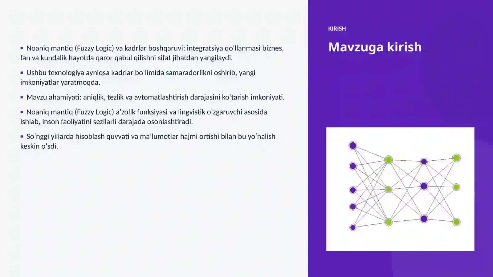 SUNʼIY INTELLEKT • PROFESSIONAL TAQDIMOT 3