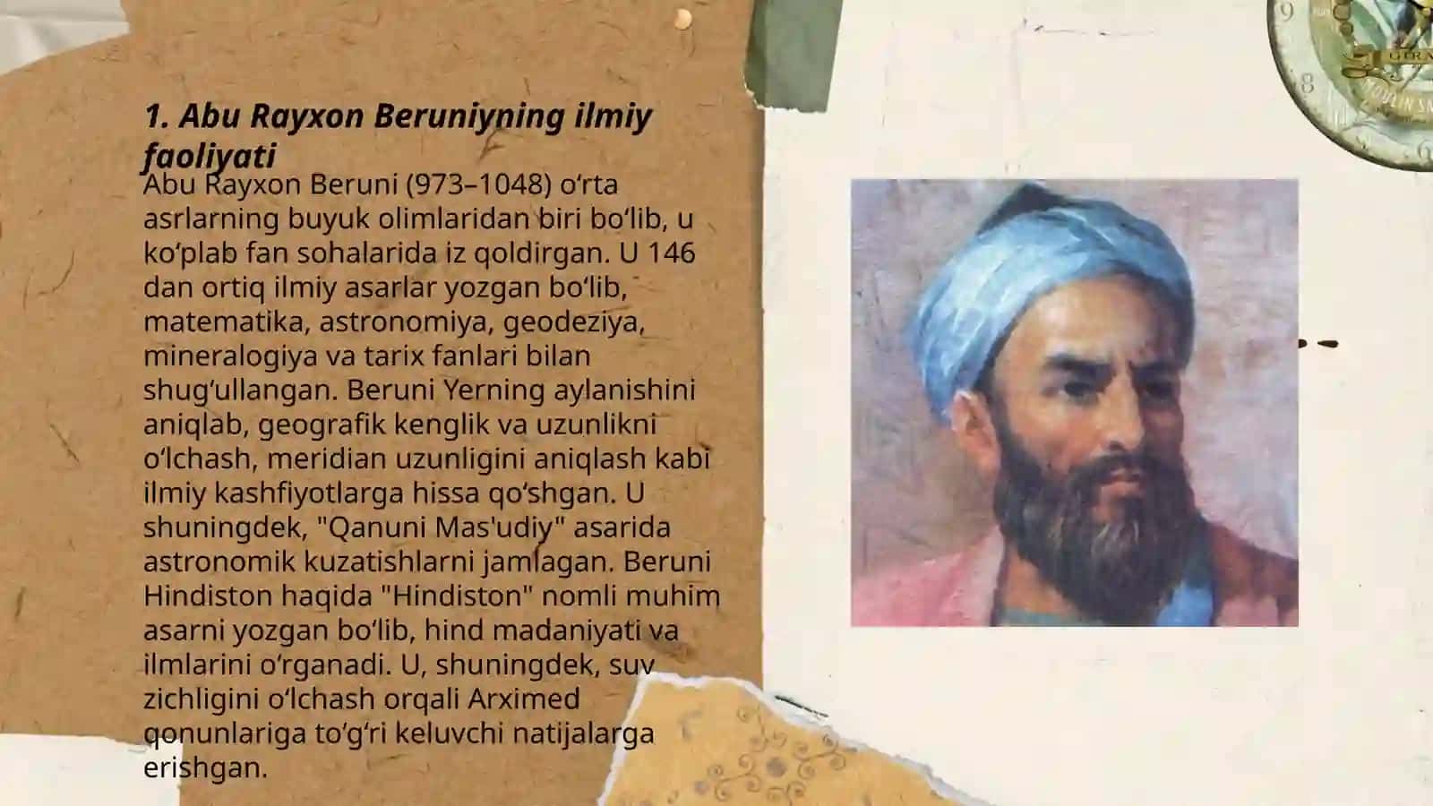 Abu Rayxon Beruniyning pedagogik qarashlari 3