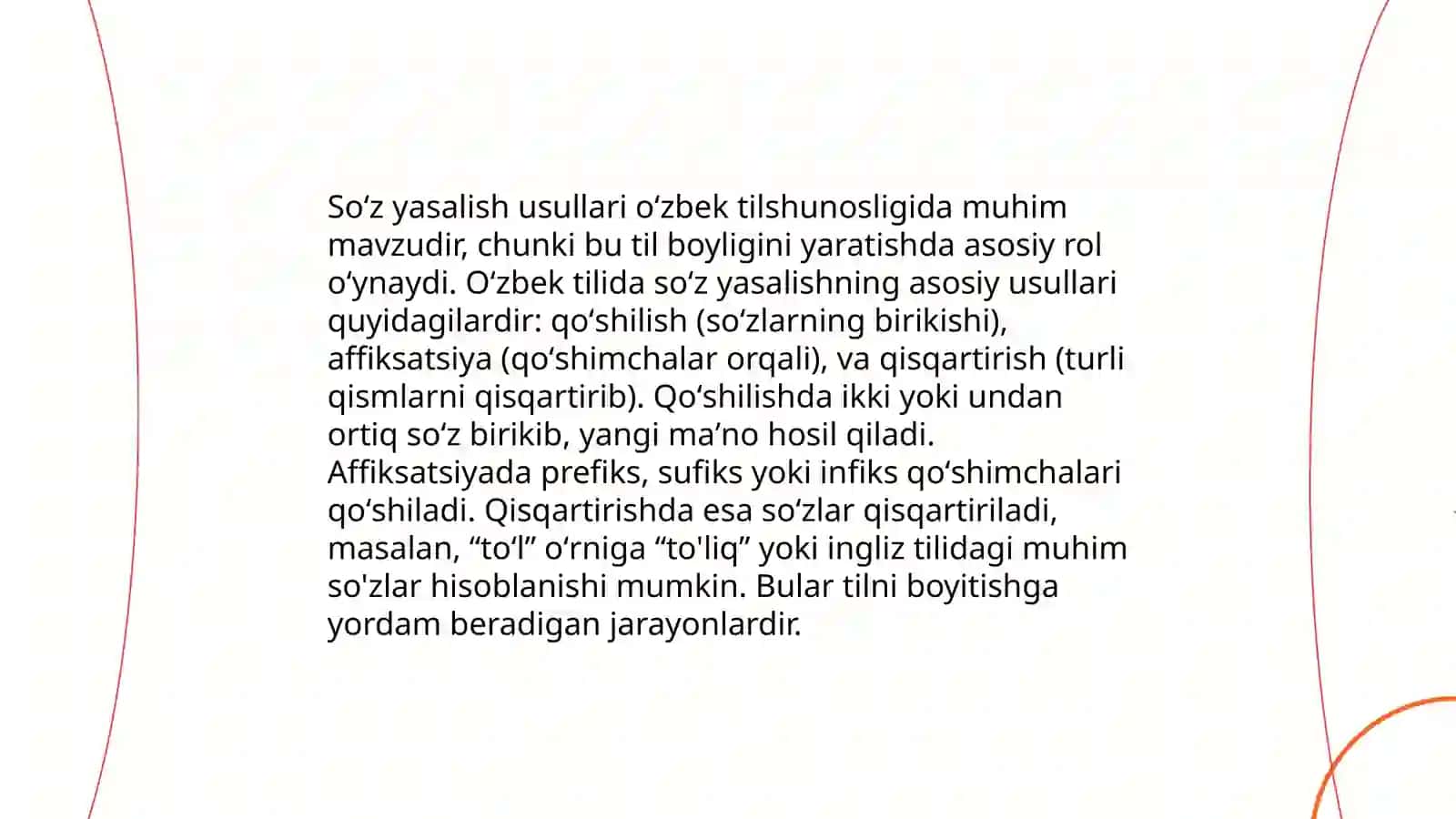 Soʻz yasalishi 3