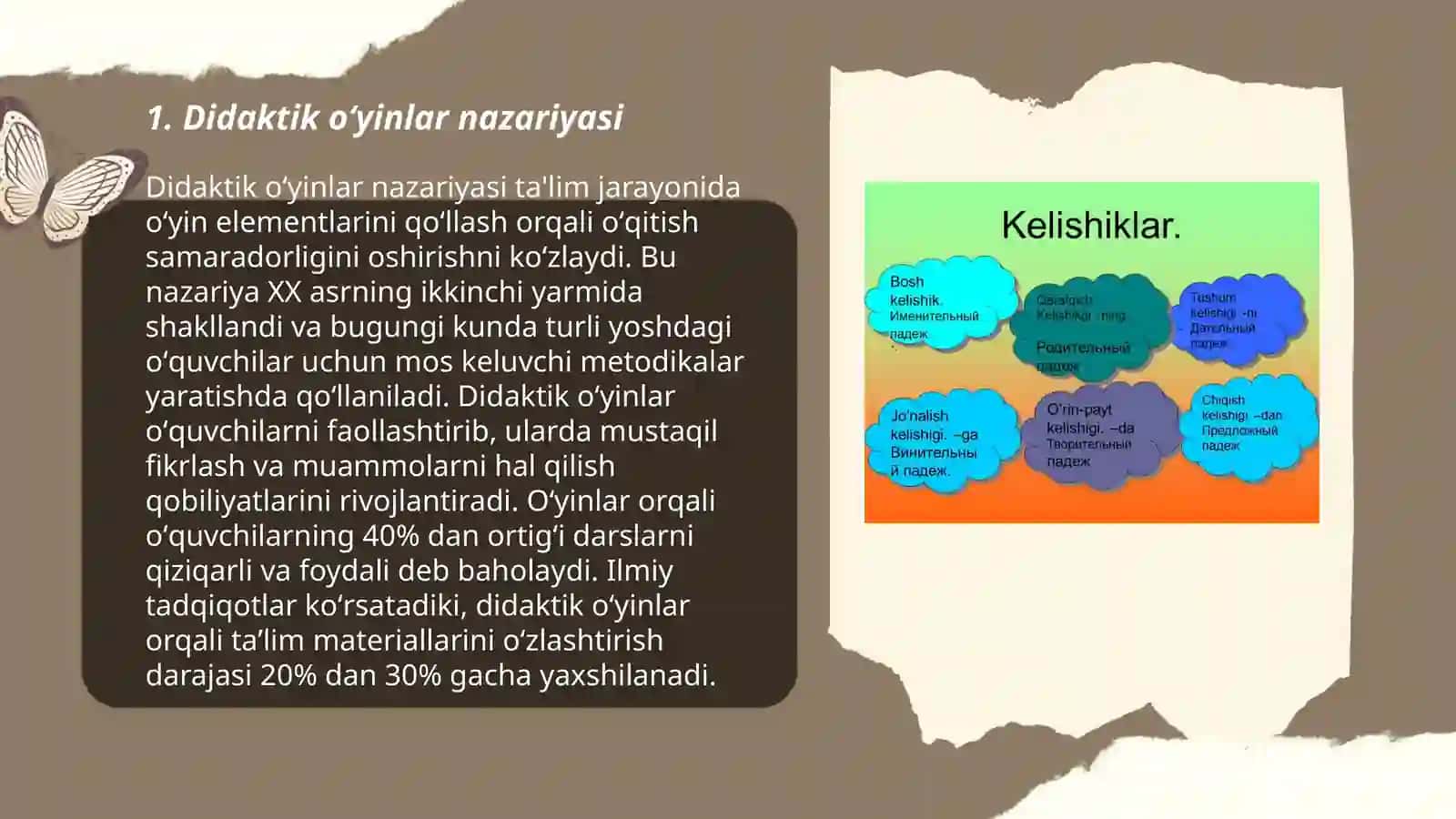 Didaktik oʻyin turlari 3