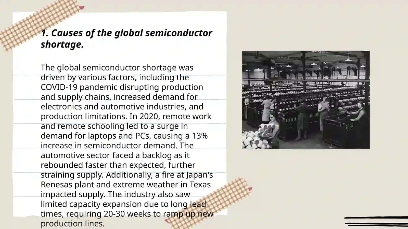 Global semiconductor shortage hurts the car industry 3