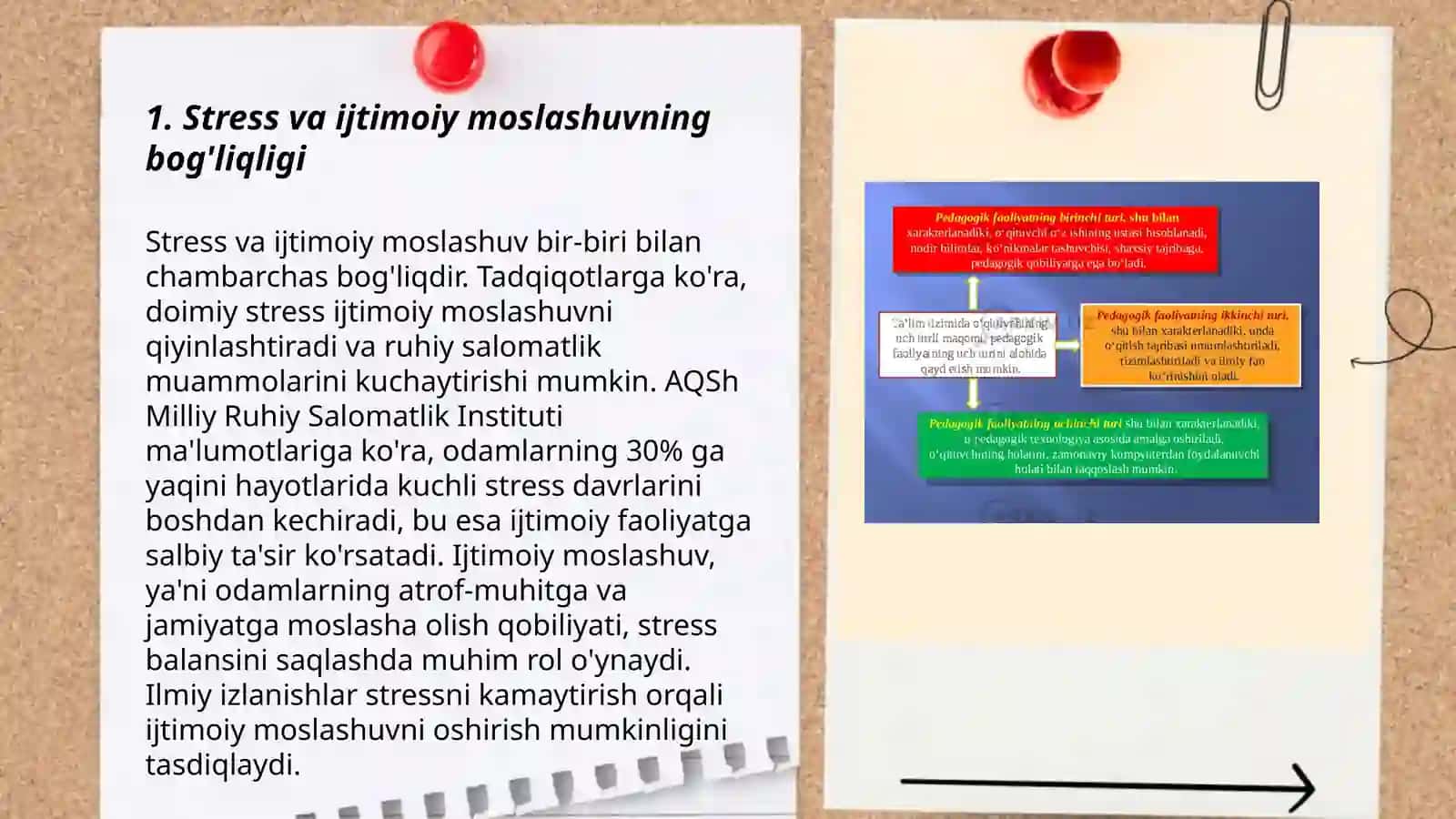 Ijtimoiy moslashuv. Stress muammolari 3