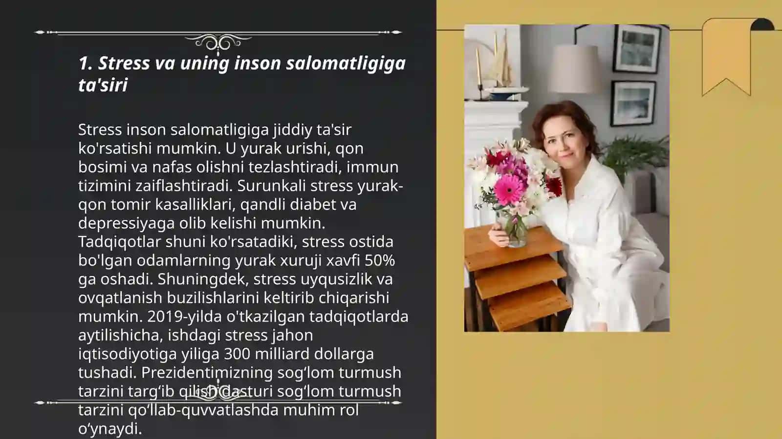 Stress va stressni bartaraf etuvchi psixologik mashgʻulotlar 3