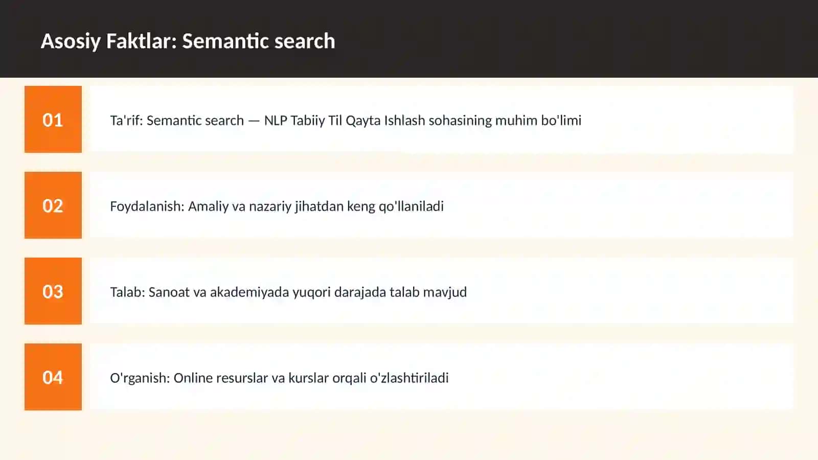 Semantic search 3