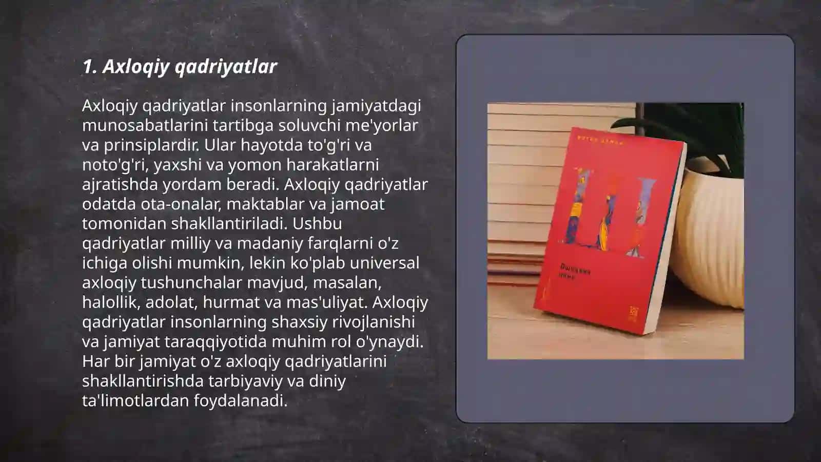 Axloqiy qadriyatlar 3