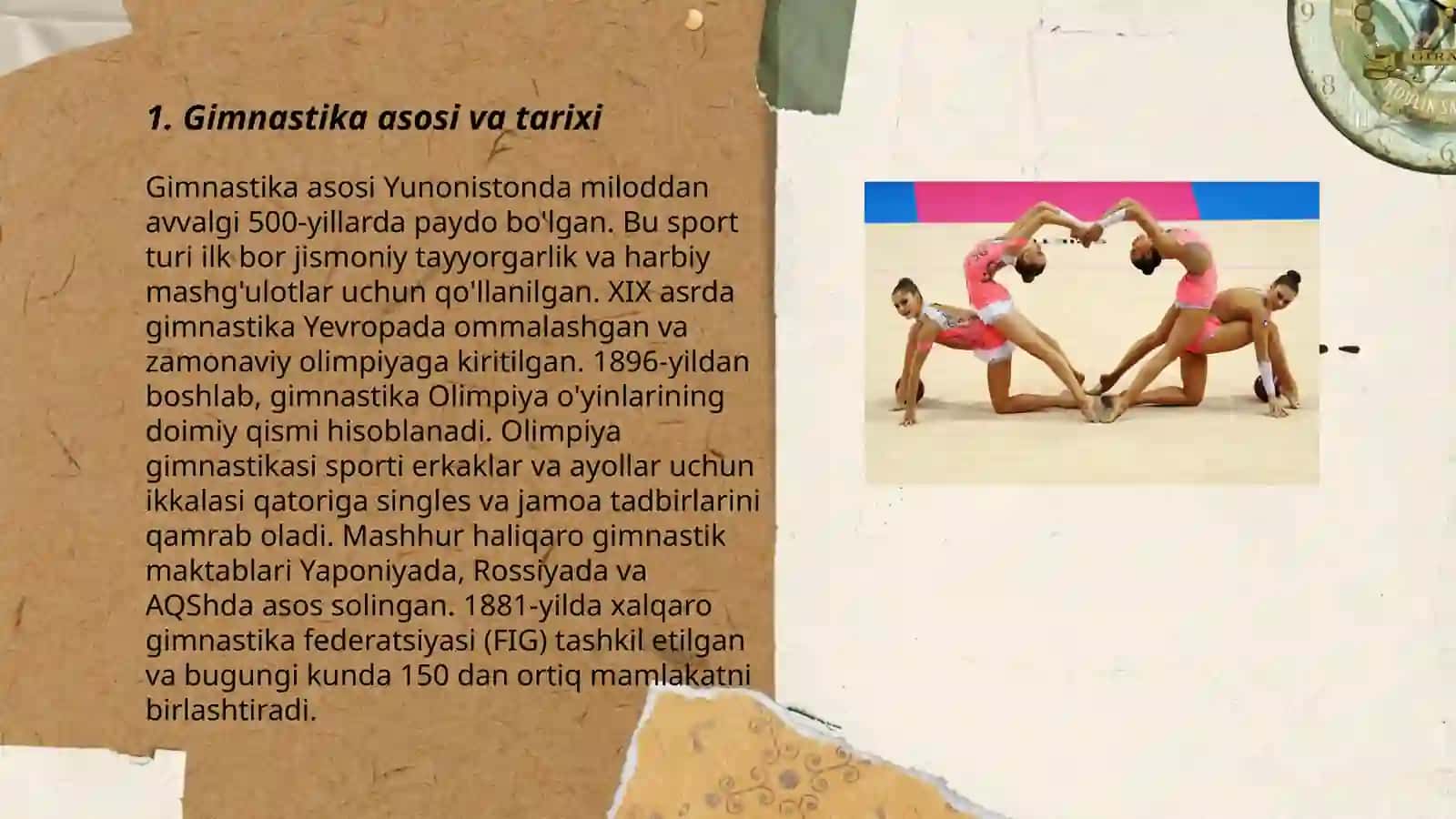 Gimnastika:sodda akrobatik mashqlar 3